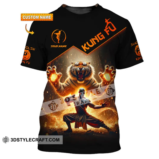 Unisex Shirt, Custom Name Kung Fu Shirt, Kung Fu Lover Gift style option 1