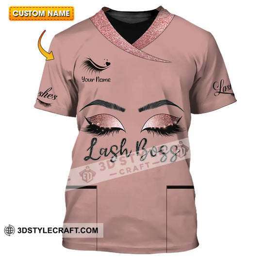Unisex Shirt - Custom Name Shirt Lash Boss style option 1