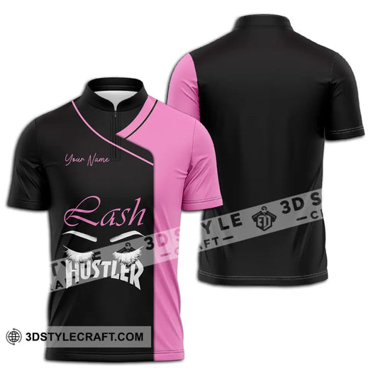 Unisex Shirt - Custom Name Shirt Lash Hustler style option 2