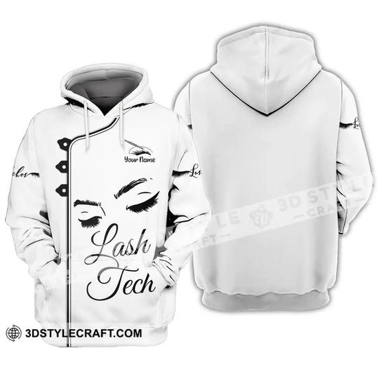 Unisex Shirt - Custom Name Lash Teach Light Shirt style option 3