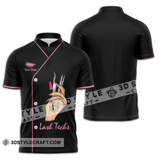 Unisex Shirt - Custom Name Shirt Lash Teaches style option 2