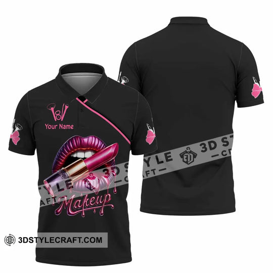 Unisex Shirt, Custom Name Make Up Artist Shirt, Make Up Artist T-Shirt, Make Up Artist Gift style option 4