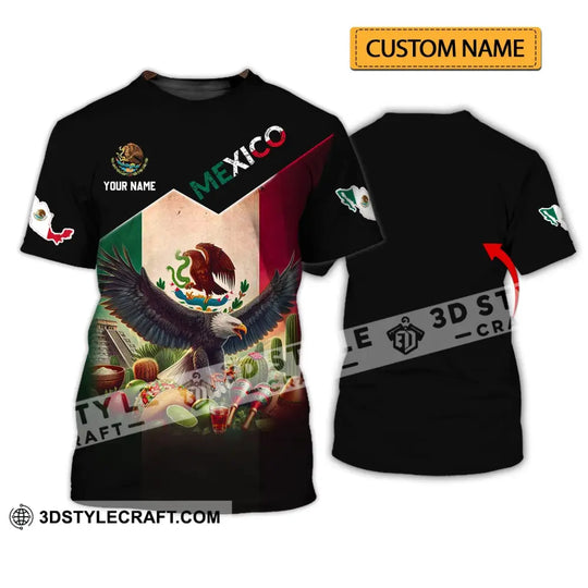 Unisex Shirt - Custom Name Shirt, Mexico National Team style option 1