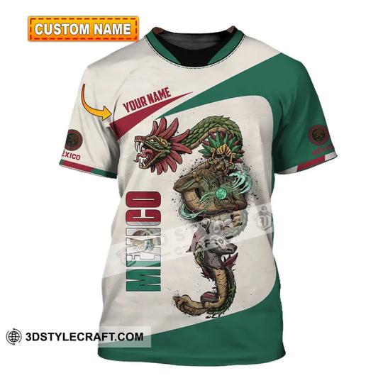 Unisex Shirt, Custom Name Mexico Shirt, Mexico Polo Long Sleeve, Mexican Gift style option 1