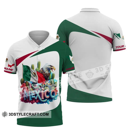 Unisex Shirt, Custom Name Mexico T-Shirt, Mexico Lover Shirt, Mexican Gift style option 4