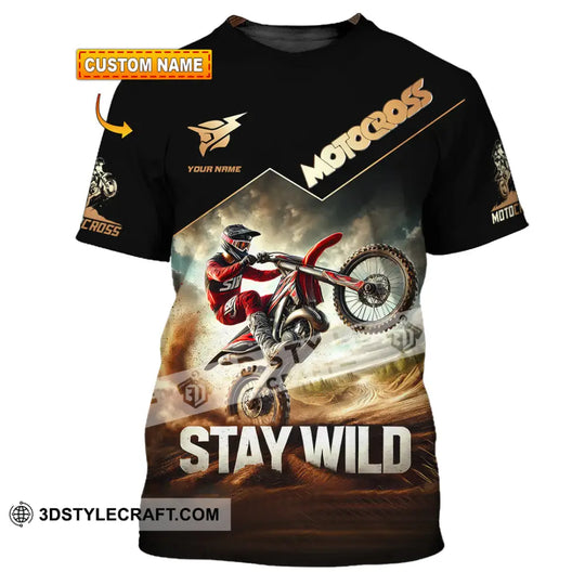 Unisex Shirt, Custom Name Motocross Shirt, Motocross Polo Long Sleeve Shirt style option 1