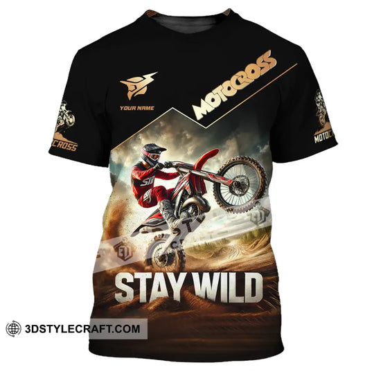 Unisex Shirt, Custom Name Motocross Shirt, Motocross Polo Long Sleeve Shirt style option 2