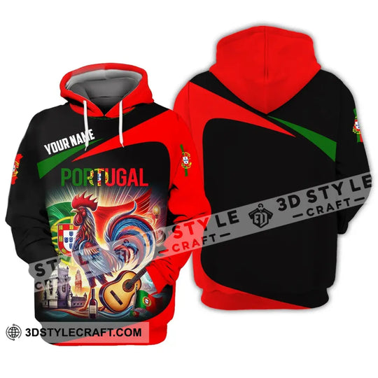 Unisex Shirt - Custom Name Shirt, National Team Shirt, Portugal style option 2
