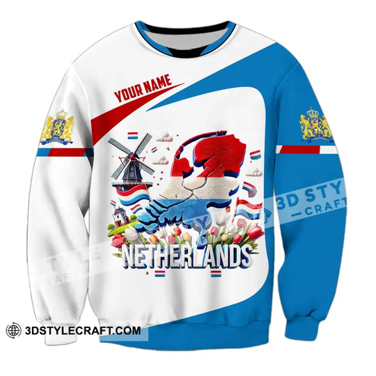 Unisex Shirt - Custom Name Netherlands Icons Shirt style option 4