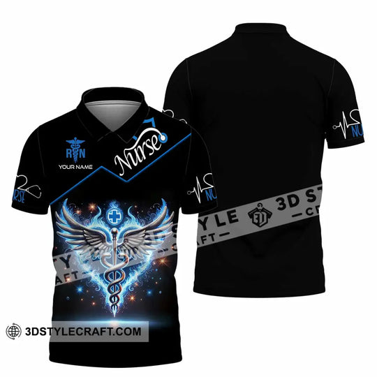Unisex Shirt, Custom Name Nurse Shirt, Nurse T-Shirt style option 4