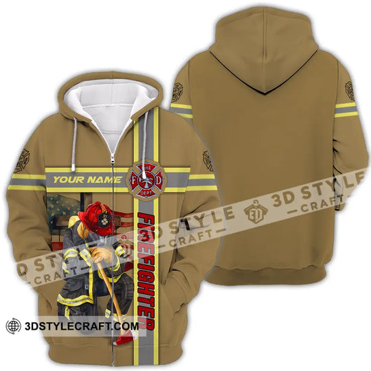 Unisex Shirt - Custom Name Patriot Day 911 Shirt, Firefighter style option 4