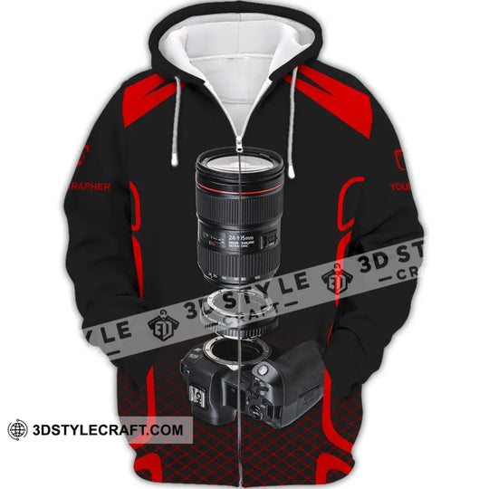 Unisex Shirt, Custom Name Photographer Polo Shirt, Photography Shirt, Gift For Photographers style option 4