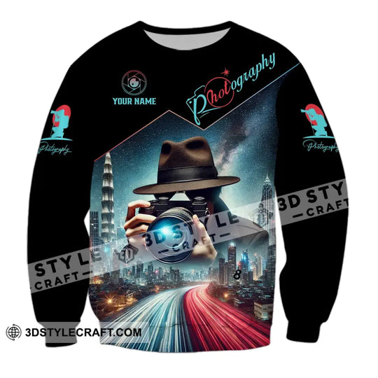 Unisex Shirt - Custom Name Shirt Photography style option 4