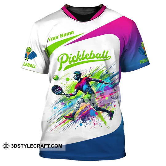 Unisex Shirt, Custom Name Pickleball Shirt, Pickleball Lover Hoodie Shirt Polo Long Sleeve, Gift for Pickleball Players style option 2