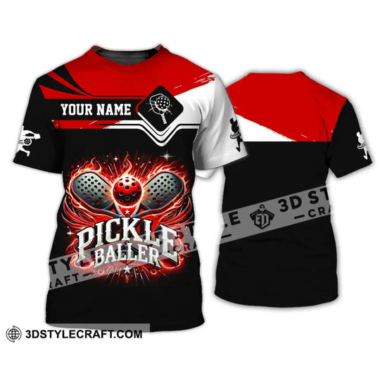 Unisex Shirt, Custom Name Pickleball Shirt, Pickleball Lover Polo Long Sleeve Shirt, Pickleball Gift style option 2