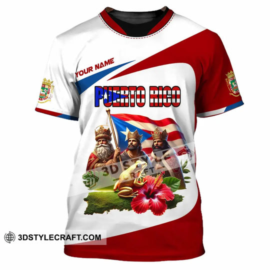 Unisex Shirt, Custom Name Puerto Rico Shirt, Puerto Rico Lover Gift style option 2