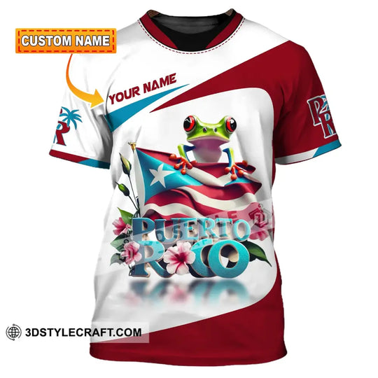 Unisex Shirt, Custom Name Puerto Rico Shirt, Puerto Rico Polo Long Sleeve, Puerto Rico Gift style option 1