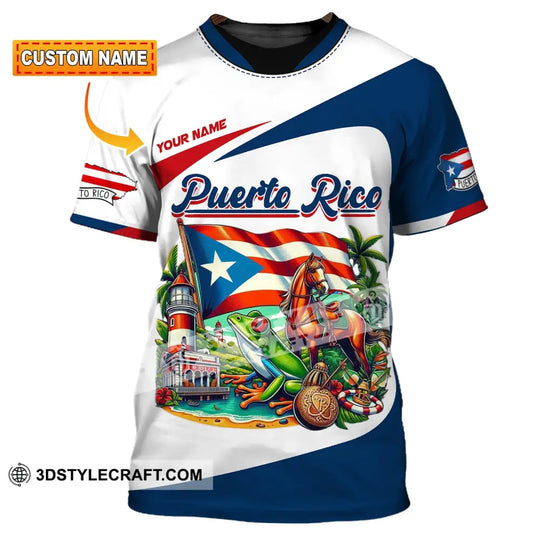 Unisex Shirt, Custom Name Puerto Rico Shirt, Puerto Rico Polo Long Sleeve, Puerto Rico Gift style option 1