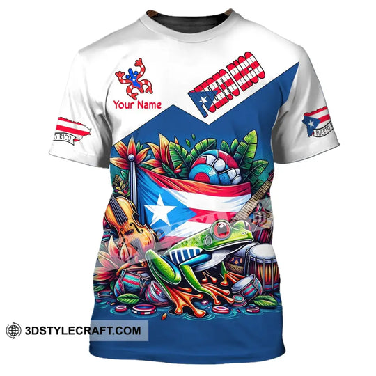 Unisex Shirt, Custom Name Puerto Rico Shirt, Puerto Rico Polo Long Sleeve, Puerto Rico Gift style option 2