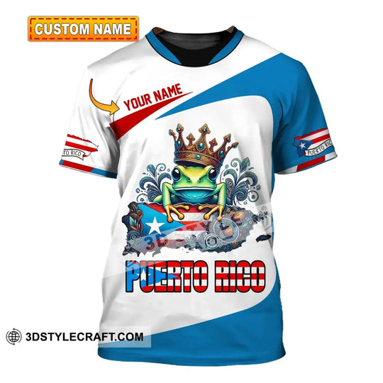 Unisex Shirt - Custom Name Puerto Rico Shirt style option 1