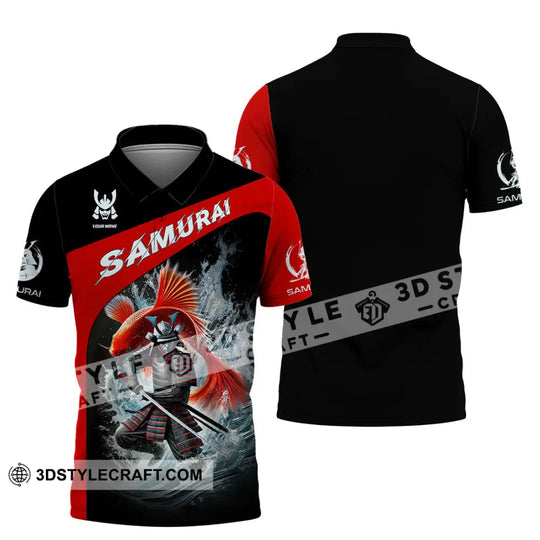 Unisex Shirt, Custom Name Samurai Shirt, Japanese T-Shirt, Samurai Lover Gift style option 4