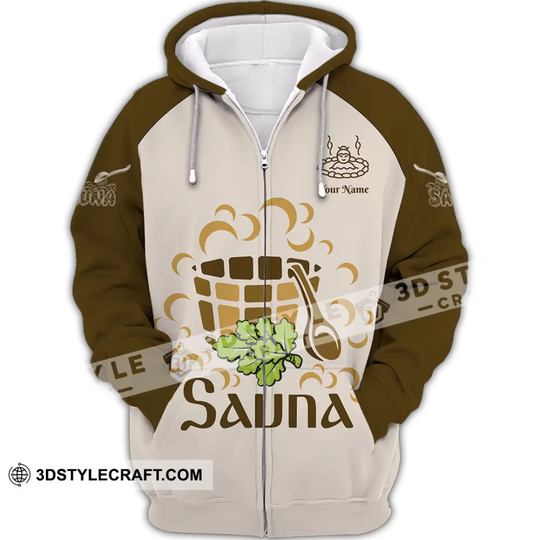 Unisex Shirt - Custom Name Shirt Sauna Relax style option 2