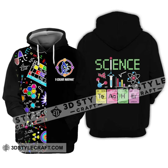 Unisex Shirt - Custom Name Science Shirt style option 3