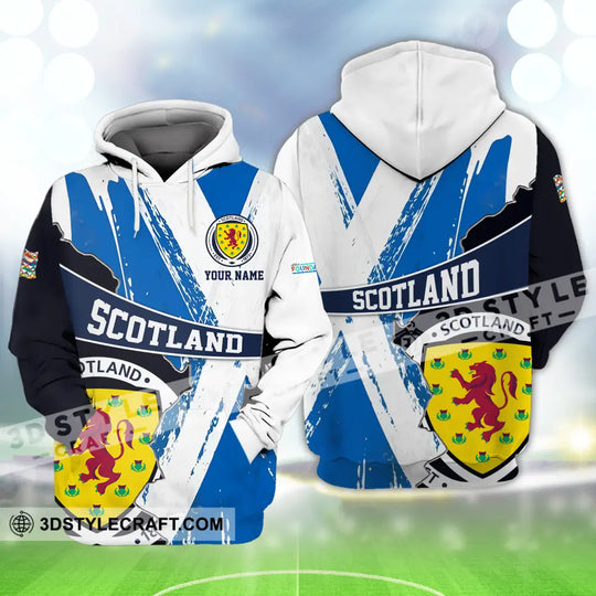 Unisex Shirt - Custom Name Scotland EST.1983 Euro 2024 Shirt style option 4