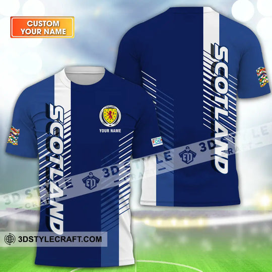 Unisex Shirt - Custom Name Scotland Euro 2024 Shirt style option 1