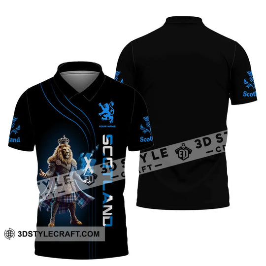 Unisex Shirt, Custom Name Scotland Shirt, Gift for Scottish style option 4