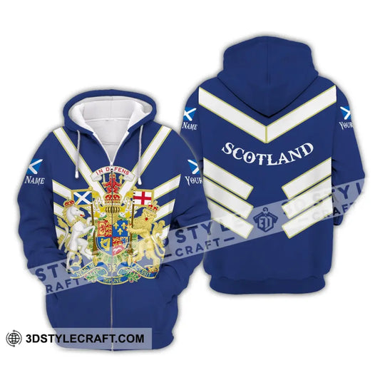 Unisex Shirt, Custom Name Scotland Shirt, In Defens, Scotland T-Shirt style option 3