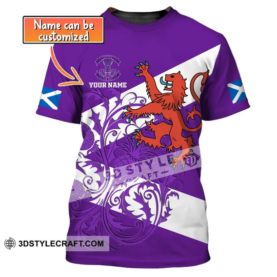 Unisex Shirt, Custom Name Scotland Shirt, Scotland Lover T-Shirt, Scottish Shirt style option 1