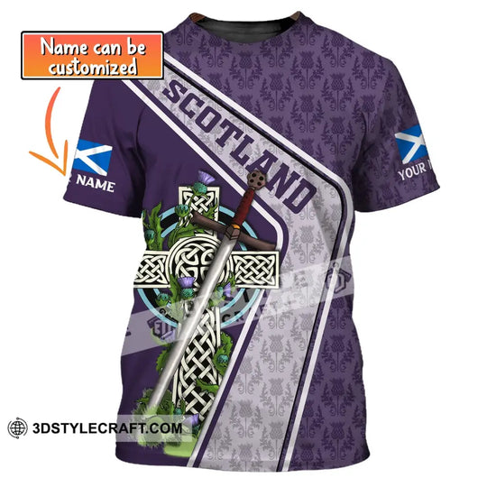 Unisex Shirt, Custom Name Scotland Shirt, Scottish Hoodie, Scotland T-Shirt, Gift for Scotland Lover style option 1