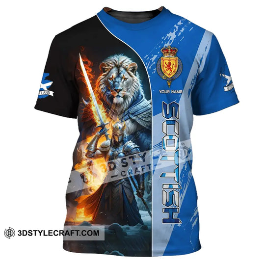 Unisex Shirt, Custom Name Scotland Shirt, Scottish Polo Long Sleeve Shirt, Scotland Lover T-Shirt style option 2