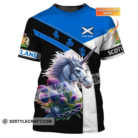 Unisex Shirt, Custom Name Scotland Shirt, Scottish T-Shirt, Scotland Lover Shirt style option 1