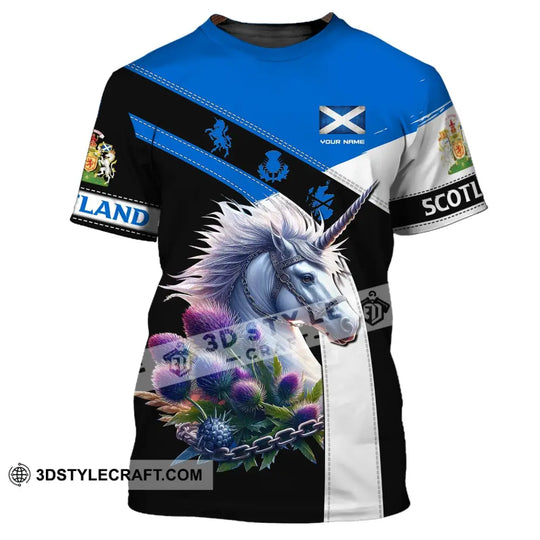 Unisex Shirt, Custom Name Scotland Shirt, Scottish T-Shirt, Scotland Lover Shirt style option 2