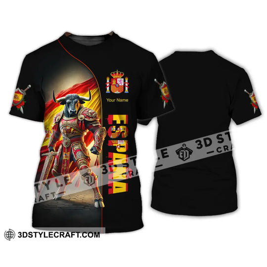 Unisex Shirt, Custom Name Spain Shirt, Spain Lover Polo Long Sleeve Shirt, Spain Gift style option 2