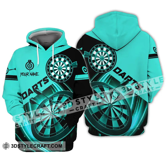 Unisex Shirt - Custom Name Sport Shirt, Technology Darts Player style option 3