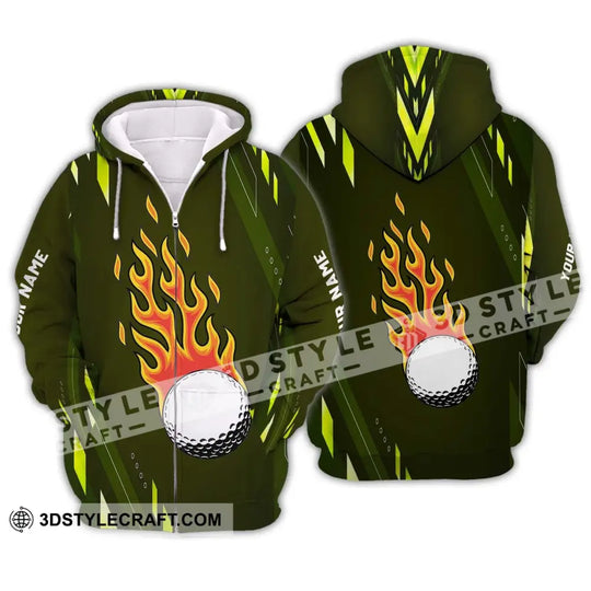 Unisex Shirt - Custom Name T-Shirt, Fire Gold Ball style option 4