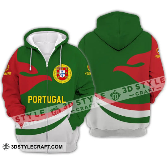 Unisex Shirt - Custom Name T-Shirt - Portugal Name Clothing, Portugal Proud Version style option 4