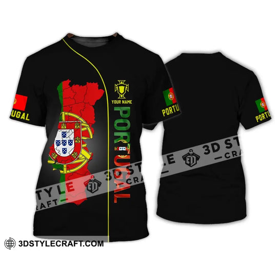 Unisex Shirt - Custom Name T-Shirt, Portugal Name Clothing style option 3