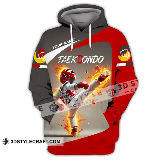 Unisex Shirt - Custom Name Shirt Taekwondo style option 2