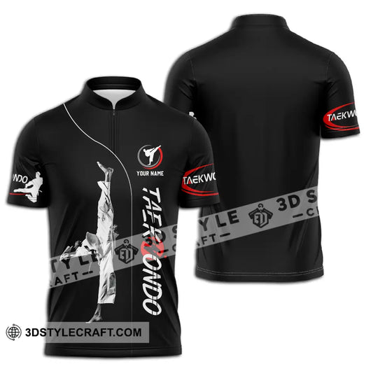 Unisex Shirt - Custom Name Shirt Taekwondo style option 2