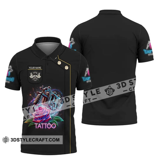 Unisex Shirt, Custom Name Tattooist Shirt, Tattooist Christmas Gift style option 4