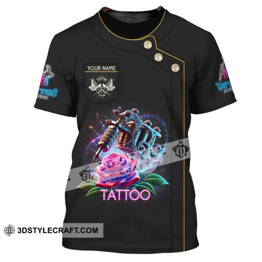 Unisex Shirt, Custom Name Tattooist Shirt, Tattooist Christmas Gift style option 2