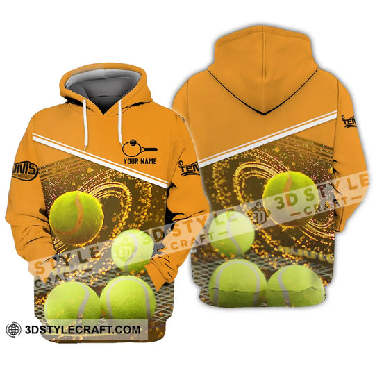 Unisex Shirt - Custom Name Tennis Ball Shirt style option 3