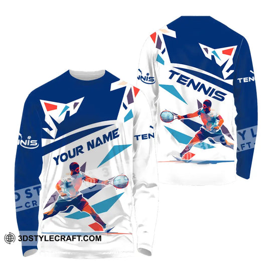 Unisex Shirt - Custom Name Tennis Shirt For Player style option 4