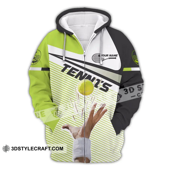 Unisex Shirt, Custom Name Tennis Shirt, T-Shirt for Tennis Club, Gift for Tennis Players style option 3