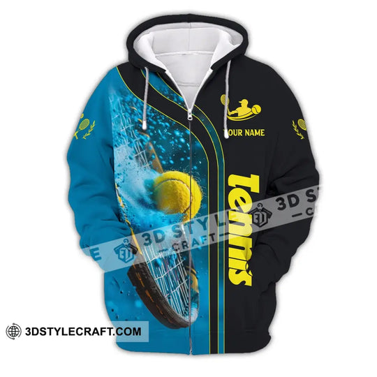 Unisex Shirt, Custom Name Tennis Shirt, T-Shirt for Tennis Club, Gift for Tennis Players style option 3