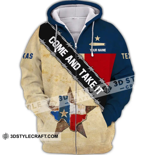 Unisex Shirt, Custom Name Texas Shirt, Texas Cities Shirts, Come And Take It style option 2
